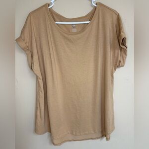 Cato Tan Short Sleeve Women's Tee